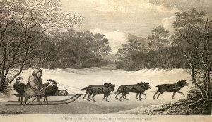 "a Man Of Kamtschatka Travelling In Winter" by Samuel Middiman