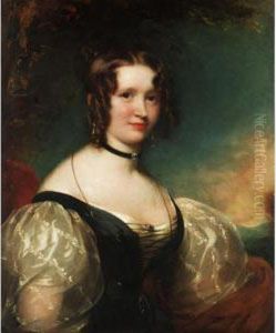 Portrait Of Fanny Mayor by James Godsell Middleton