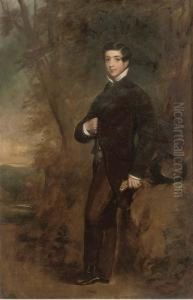 Portrait Of Thomas Edward Fairfax by James Godsell Middleton
