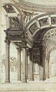 Projet De Decor Pour Le Theatre De Tarascone by Joseph Marli Midiolan