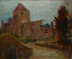 Eglise A Sermaize by Arthur Midy