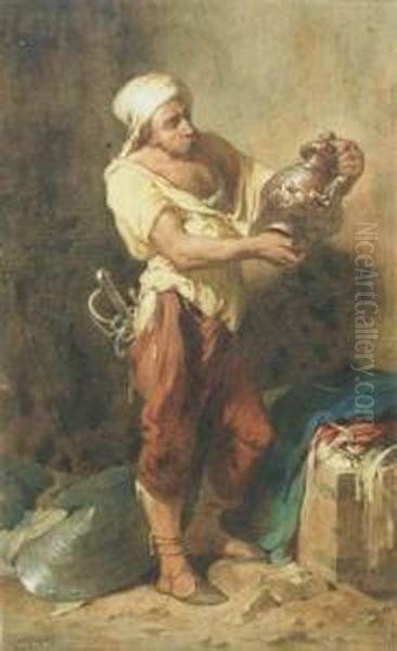 Turkish Man With Ewer - view 1