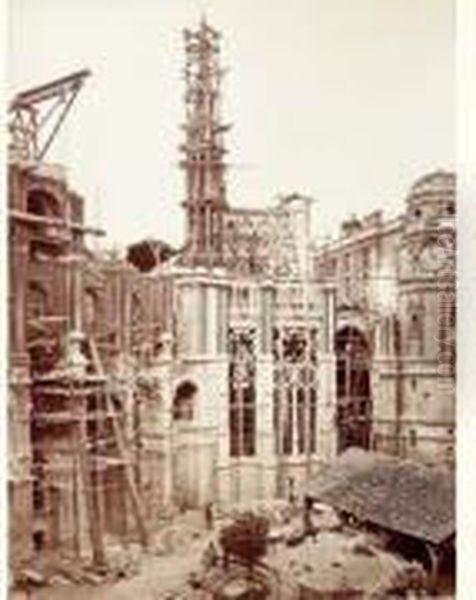 Saint-germain-en-laye, Vers 1870 - view 1