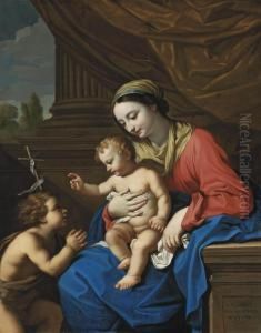 The Virgin And Child With The Infant Saint John The Baptist