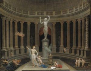 Venere E Amorini by Pierre Ii Mignard