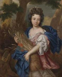 Portrait Of A Young Lady As Ceres