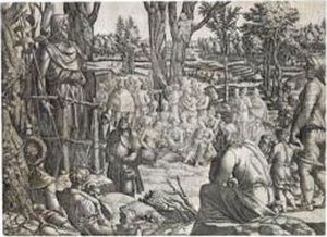 St 
Jean Prechant Au Desert by Jean Mignon