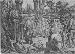 Die Predigt Des Heiligen Johannes In Der Wuste