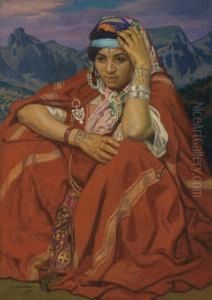 Femme Kabyle by Jules Migonney