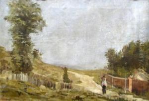 Intrarea In Sat by Dimitrie Mihailescu