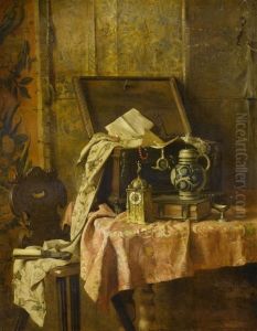 Still Life With A Small Chest And Other Objects