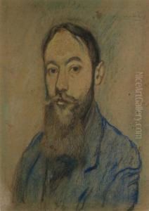 Portrait D'homme Barbu