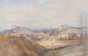 'edinburgh From Below Arthur's Seat'
