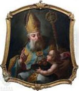 St Nicholas by Josef Ignaz Mildorfer