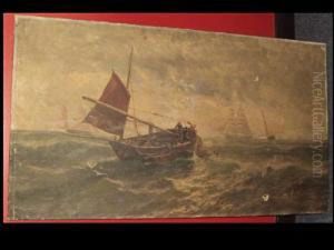 Drifting The Herring Nets by Thomas Rose Miles