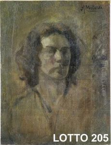 Ritratto Di Donna by Alessandro Milesi