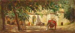 La Fontaine Du Jardin D'essai, Alger
