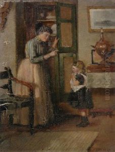 The Reprimand. by Fred Millard