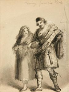 Group Of Three Works by Alfred Jacob Miller