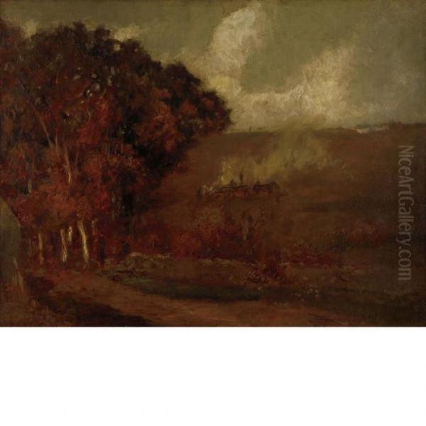 Burning The Fields - view 1
