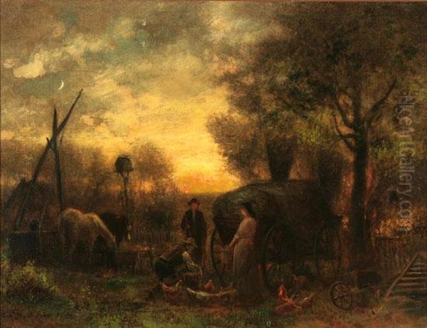 End Of The Day At The Farm - view 1