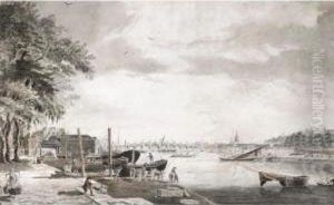 A View Of Westminster Bridge From Millbank by James Miller