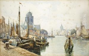 Ansicht Von Dordrecht by James Robertson Miller