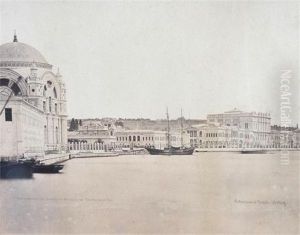 Suttons Palace And Mosque Constantinople by James Robertson Miller