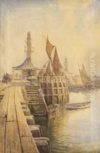 Harbour by Marshall John Miller