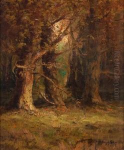 Wooded Landscape by Ralph Davidson Miller