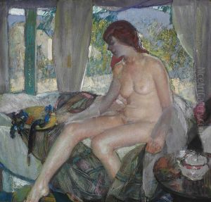 Nude In Interior by Richard Emile Miller