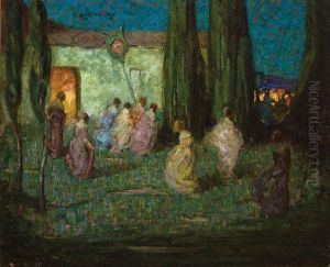 Le Soir by Richard Emile Miller