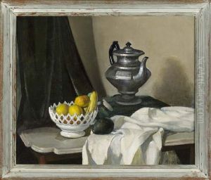 Still Life With Avocado by Richard Emile Miller