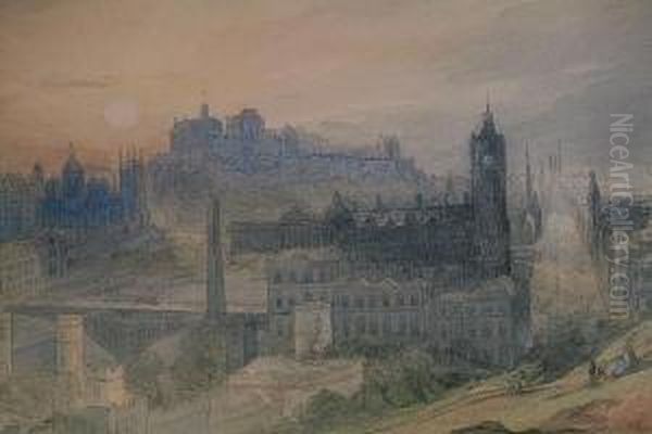 Edinburgh From Carlton Hill - view 1