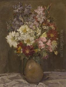 Blumenstraus by Otto Miller-Diflo
