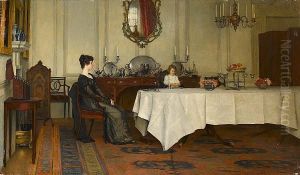 The Widow by Francis Davis Millet