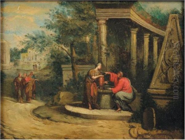 Le Christ Et La Samaritaine - view 1