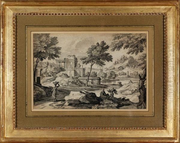 Paysage Classique. - view 1