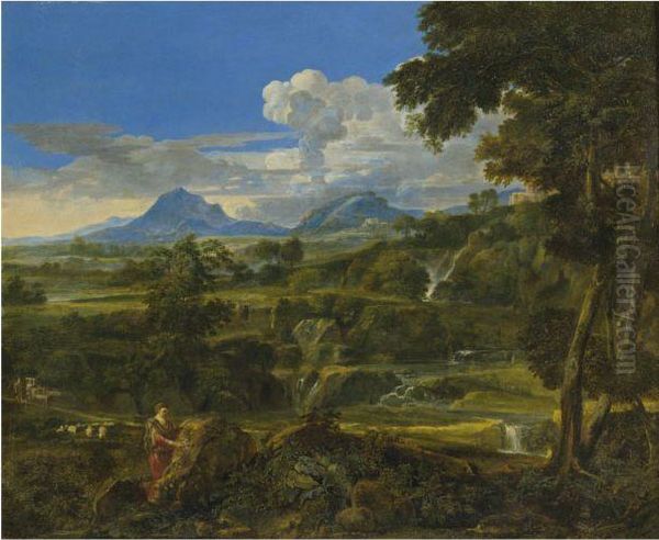Landscape With Shepherds - view 1