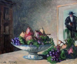 Nature Morte Aux Fruits by Jean-Charles Millet