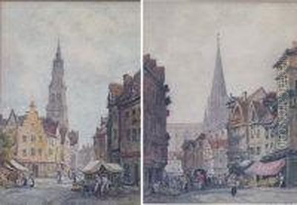 French Market Town - view 1