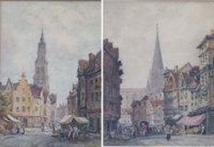 French Market Town by James W. Milliken