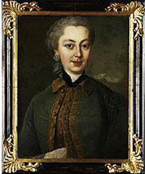 Brustbildnis Der Jugendlichen Maria Theresia Im Jagdkostum - view 1