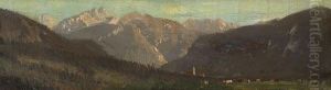 Kleine Gebirgslandschaft by Karl Millner