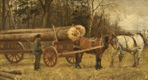 The Timberwagon by William Edward Millner