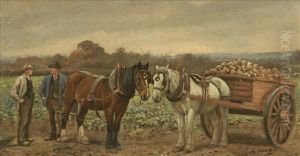 Collectingswedes In Lincolnshire by William Edward Millner