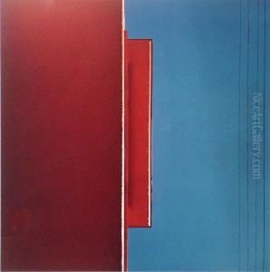 Red Wall With Wires by Clark Mills