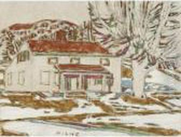 Clarke's House, Late Afternoon - view 1