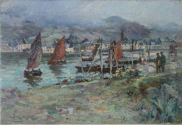 Fishing Boats Departing - view 1