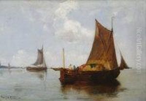 Shipping Off The Dutch Coast